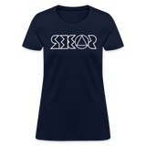 SOBER in Jagged Lines - Women's Shirt - navy