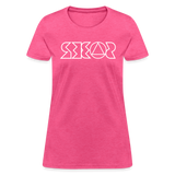 SOBER in Jagged Lines - Women's Shirt - heather pink