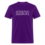 SOBER in Jagged Lines - Classic T-Shirt - purple