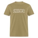 SOBER in Jagged Lines - Classic T-Shirt - khaki