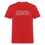 SOBER in Jagged Lines - Classic T-Shirt - red