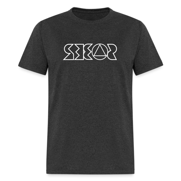 SOBER in Jagged Lines - Classic T-Shirt - heather black