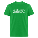 SOBER in Jagged Lines - Classic T-Shirt - bright green