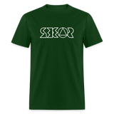 SOBER in Jagged Lines - Classic T-Shirt - forest green