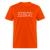 SOBER in Jagged Lines - Classic T-Shirt - orange