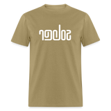 SOBER in Abstract Lines - Classic T-Shirt - khaki