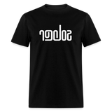 SOBER in Abstract Lines - Classic T-Shirt - black