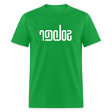 SOBER in Abstract Lines - Classic T-Shirt - bright green