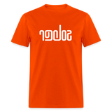 SOBER in Abstract Lines - Classic T-Shirt - orange