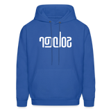 SOBER in Abstract Lines - Adult Hoodie - royal blue