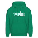 SOBER in Abstract Lines - Adult Hoodie - kelly green