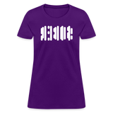 SOBER in Abstract Dots - Women's Shirt - purple