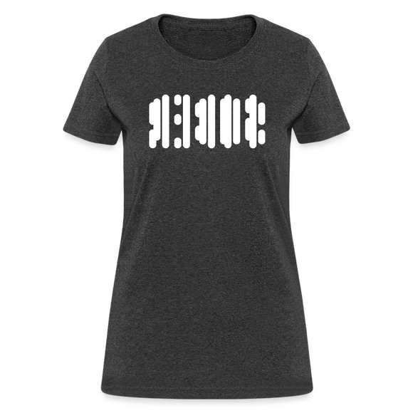 SOBER in Abstract Dots - Women's Shirt - heather black