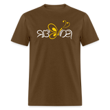 SOBER in Butterfly & Abstract Characters - Classic T-Shirt - brown