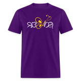 SOBER in Butterfly & Abstract Characters - Classic T-Shirt - purple