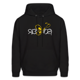 SOBER in Butterfly & Abstract Characters - Adult Hoodie - black