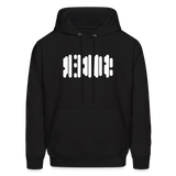 SOBER in Abstract Dots - Adult Hoodie - black