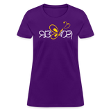 SOBER in Butterfly & Abstract Characters - Women's Shirt - purple