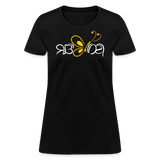 SOBER in Butterfly & Abstract Characters - Women's Shirt - black