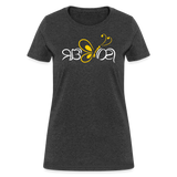 SOBER in Butterfly & Abstract Characters - Women's Shirt - heather black