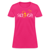 SOBER in Butterfly & Abstract Characters - Women's Shirt - fuchsia