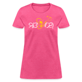 SOBER in Butterfly & Abstract Characters - Women's Shirt - heather pink