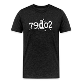 SOBER in Typed Characters - Organic Cotton T-Shirt - charcoal grey