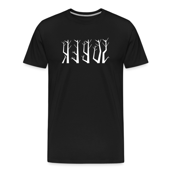 SOBER in Trees - Organic Cotton T-Shirt - black