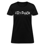 BEAUTIFUL in Typed Characters - Women's Shirt - black