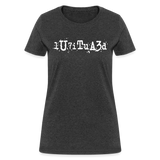 BEAUTIFUL in Typed Characters - Women's Shirt - heather black