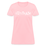 BEAUTIFUL in Typed Characters - Women's Shirt - pink