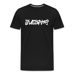 STRONG in Graffiti - Organic Cotton T-Shirt - black