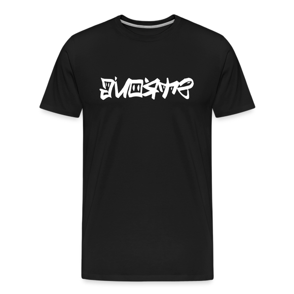 STRONG in Graffiti - Organic Cotton T-Shirt - black