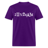 BEAUTIFUL in Typed Characters - Classic T-Shirt - purple