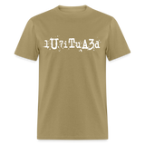 BEAUTIFUL in Typed Characters - Classic T-Shirt - khaki