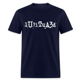 BEAUTIFUL in Typed Characters - Classic T-Shirt - navy