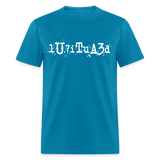 BEAUTIFUL in Typed Characters - Classic T-Shirt - turquoise