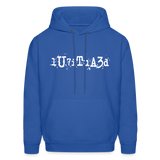 BEAUTIFUL in Typed Characters - Adult Hoodie - royal blue