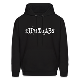 BEAUTIFUL in Typed Characters - Adult Hoodie - black