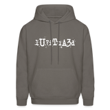 BEAUTIFUL in Typed Characters - Adult Hoodie - asphalt gray