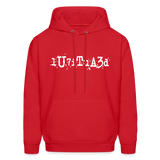 BEAUTIFUL in Typed Characters - Adult Hoodie - red