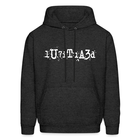 BEAUTIFUL in Typed Characters - Adult Hoodie - charcoal grey