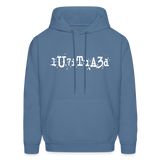 BEAUTIFUL in Typed Characters - Adult Hoodie - denim blue