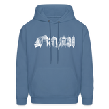 BEAUTIFUL in Scratch Characters - Adult Hoodie - denim blue