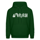 BEAUTIFUL in Scratch Characters - Adult Hoodie - forest green