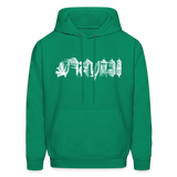 BEAUTIFUL in Scratch Characters - Adult Hoodie - kelly green