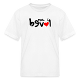 LOVED in Drawn Characters - Child's T-Shirt - white