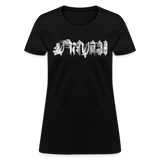 BEAUTIFUL in Scratch Characters - Women's Shirt - black