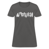 BEAUTIFUL in Scratch Characters - Women's Shirt - charcoal