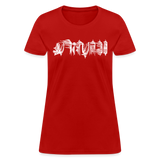 BEAUTIFUL in Scratch Characters - Women's Shirt - red